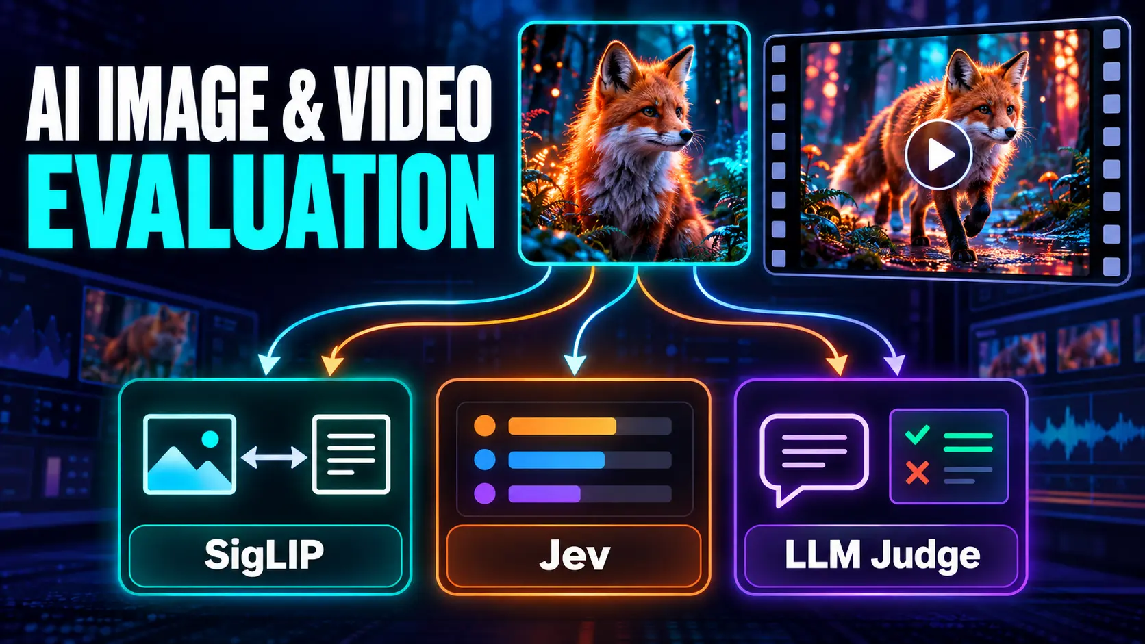 Evaluate Image  and Video using SigLip & Jev - Evaluate Image and Video generation using SigLip & Jev